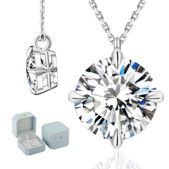 Moissanite Pendant Necklace