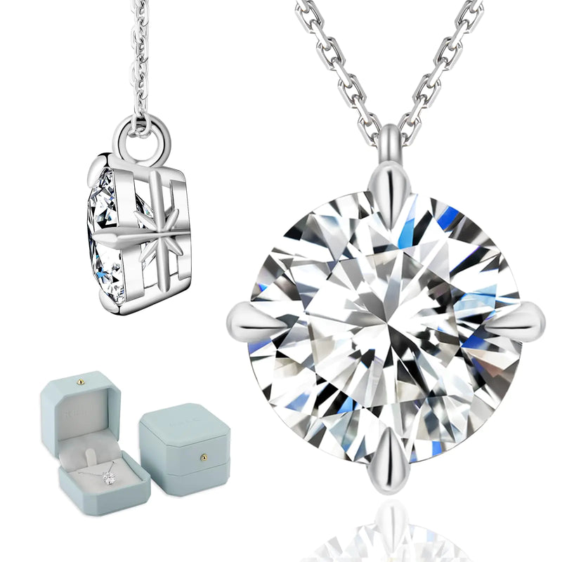 Moissanite Pendant Necklace