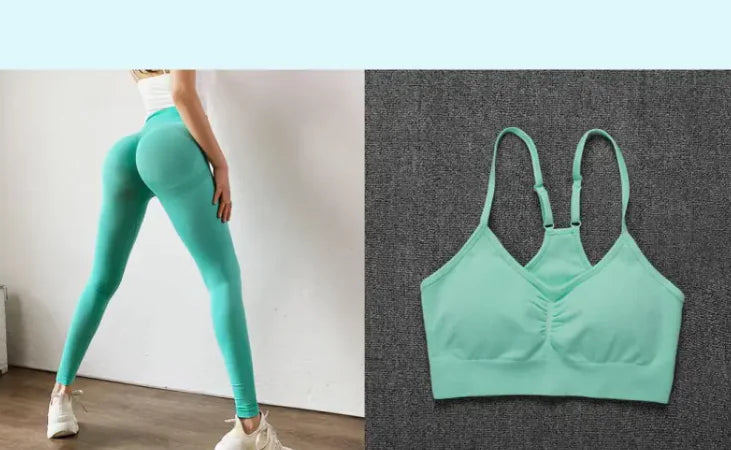 Yoga Pants 2 Piece Set with Tank Top and Pants