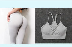 Yoga Pants 2 Piece Set with Tank Top and Pants