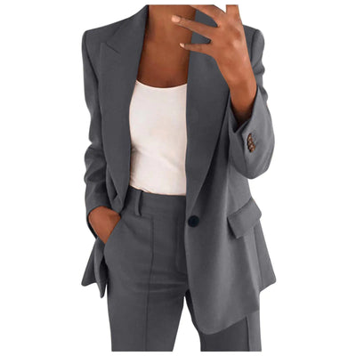 Business Casual Outfits Professional Pant Suits 2 Piece