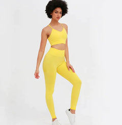Yoga Pants 2 Piece Set with Tank Top and Pants
