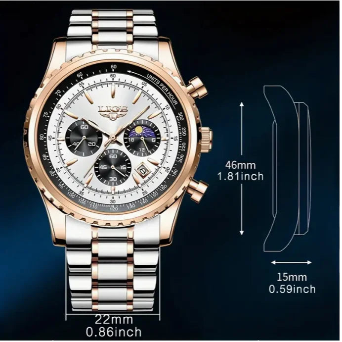 Lunar Elite Multifunction Quartz Watch