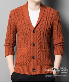 Autumn Twisted Knit Cardigan