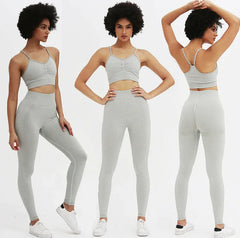 Yoga Pants 2 Piece Set with Tank Top and Pants