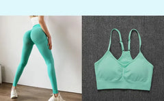 Yoga Pants 2 Piece Set with Tank Top and Pants
